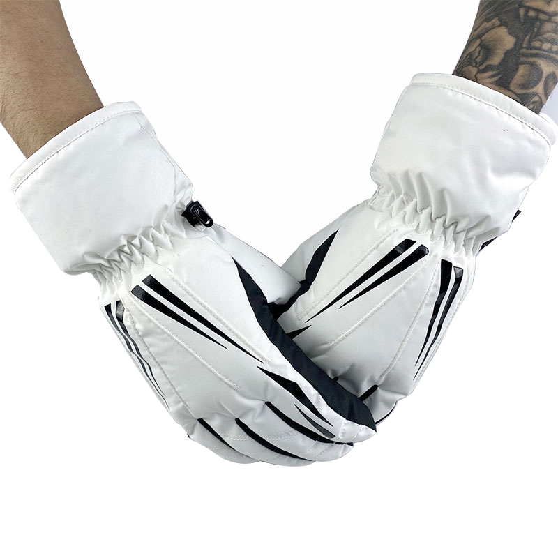 Custom ski gloves winter warm waterproof ski gloves men's and women's gloves