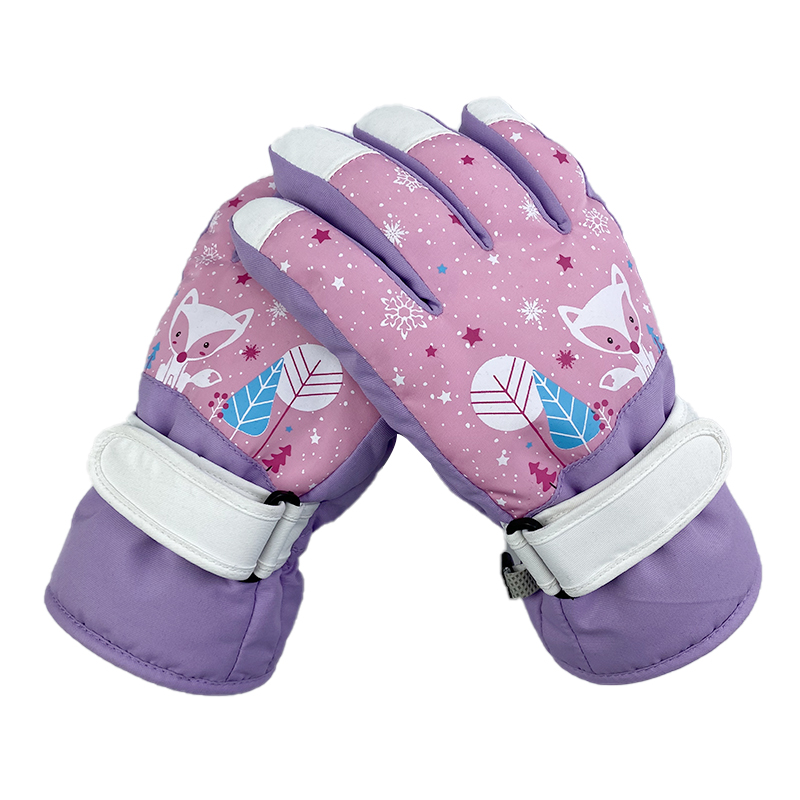 Children Warm Winter Gloves Outdoor Gloves Kids Ski Mittens for Girls Boys