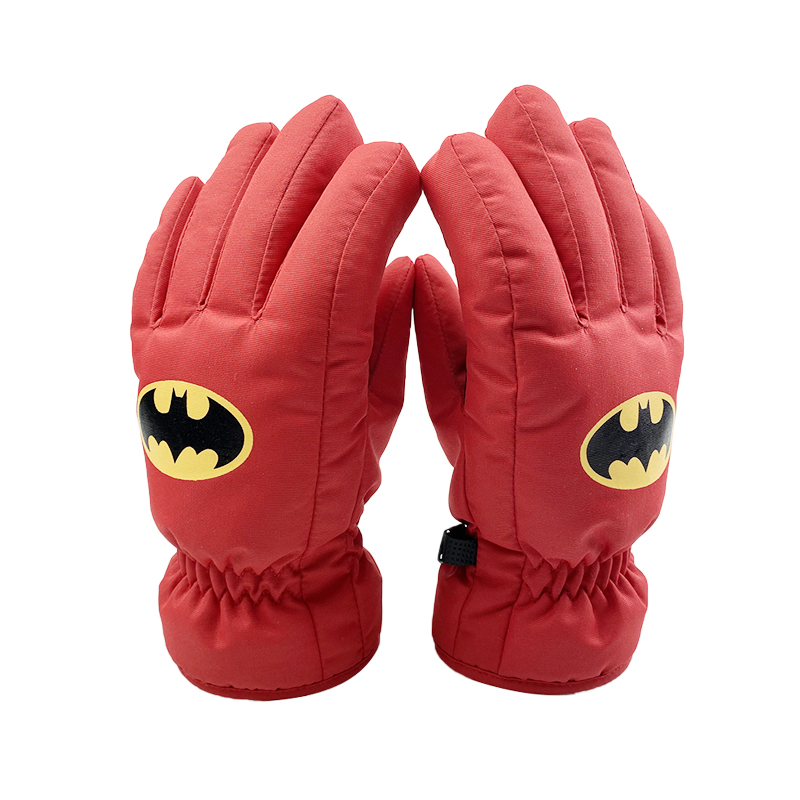 1-12year old Water Resistant warm Kids Winter skiing Mitten gloves