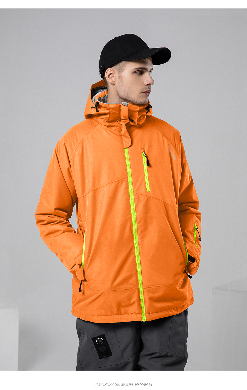 New waterproof windproof ski suit breathable winter warm ski jacket Fashionable Ski Wear For Men
