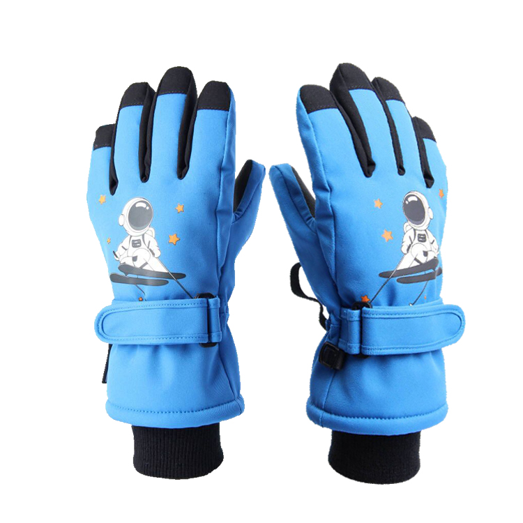 Winter Waterproof Windproof Kids Snow Gloves Ski Gloves