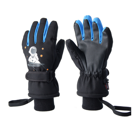 Winter Waterproof Windproof Kids Snow Gloves Ski Gloves