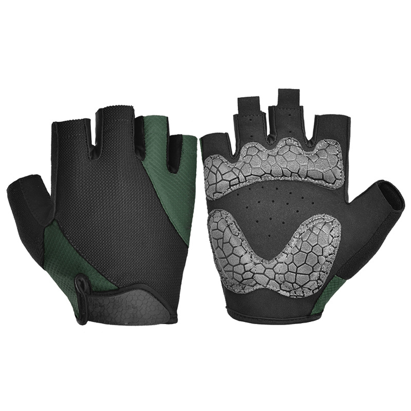 Profession Fashion Bicycle Gloves Mountain Bike Riding Gloves Half Finger Cycling Gloves
