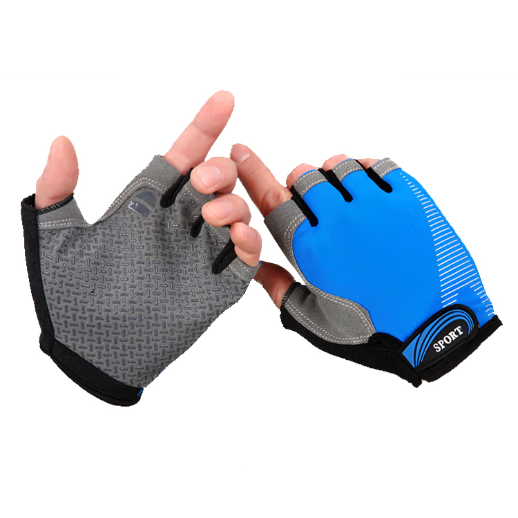 Summer thin half-finger cycling gloves, outdoor sports men's and women's bicycles, mountain bikes, mountaineering, fishing riding gloves