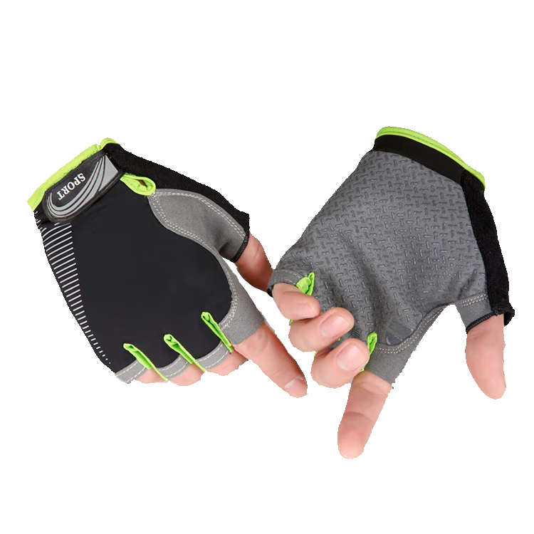 Summer thin half-finger cycling gloves, outdoor sports men's and women's bicycles, mountain bikes, mountaineering, fishing riding gloves